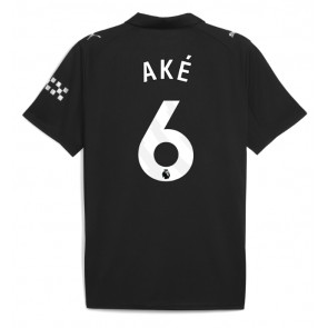 Lacne Muži Futbalové dres Manchester City Nathan Ake #6 2025-26 Krátky Rukáv - Preč